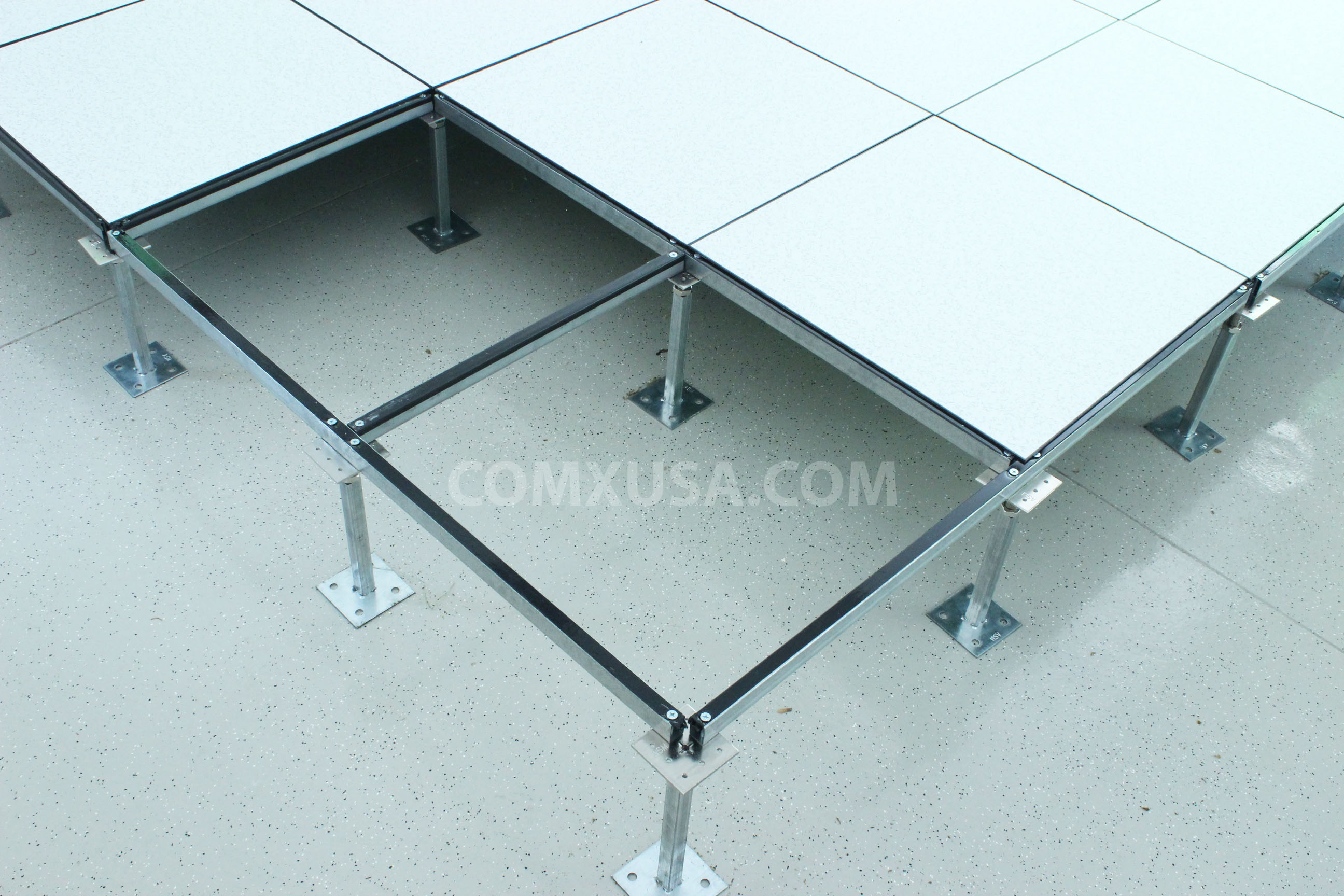 New Concrete Filled Raised Access Floor System