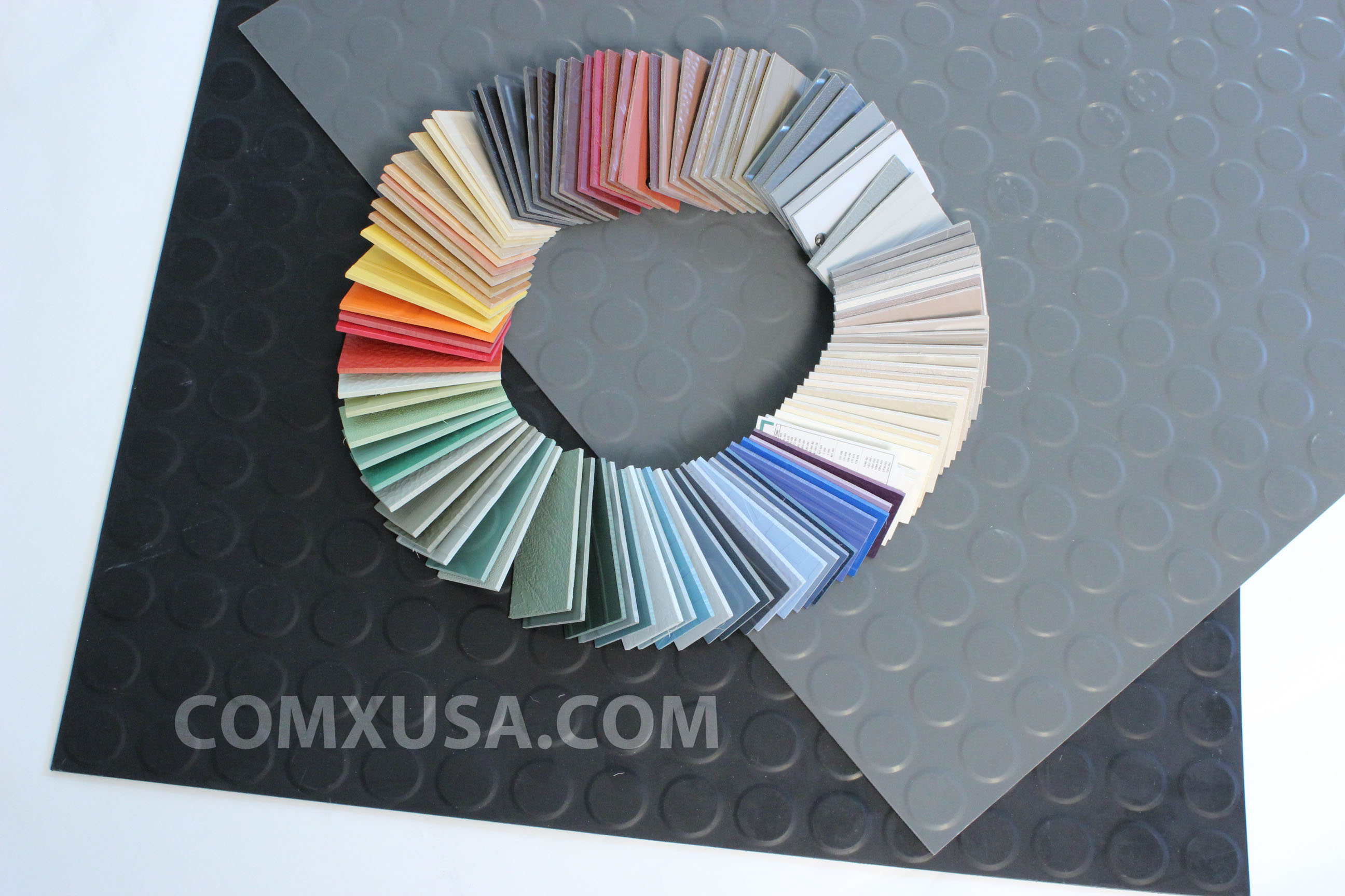 Rubber tiles for Raised Access Floor Panels, Ramps and Steps