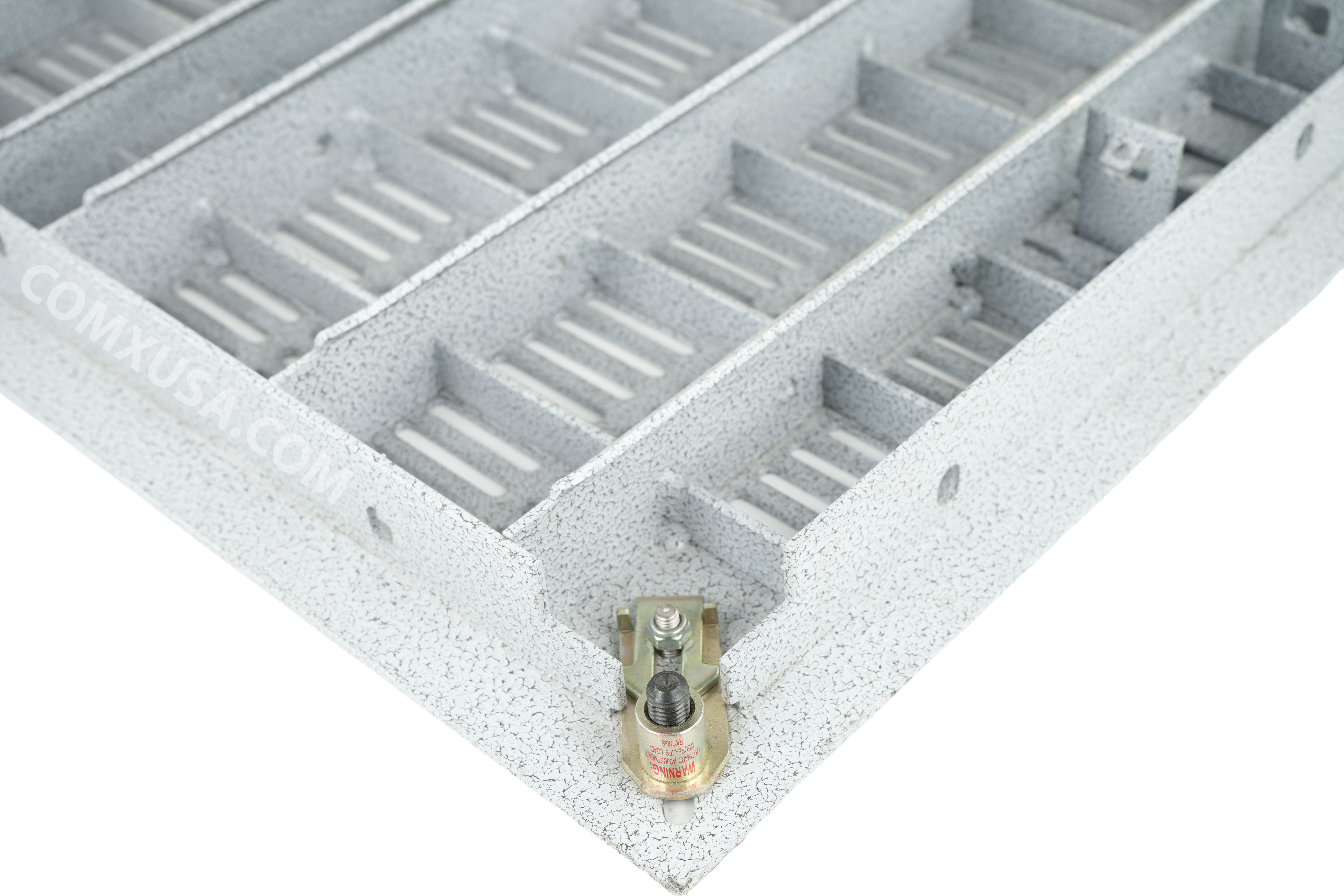 Triad Slotted Airflow Panel - Bottom Corner View