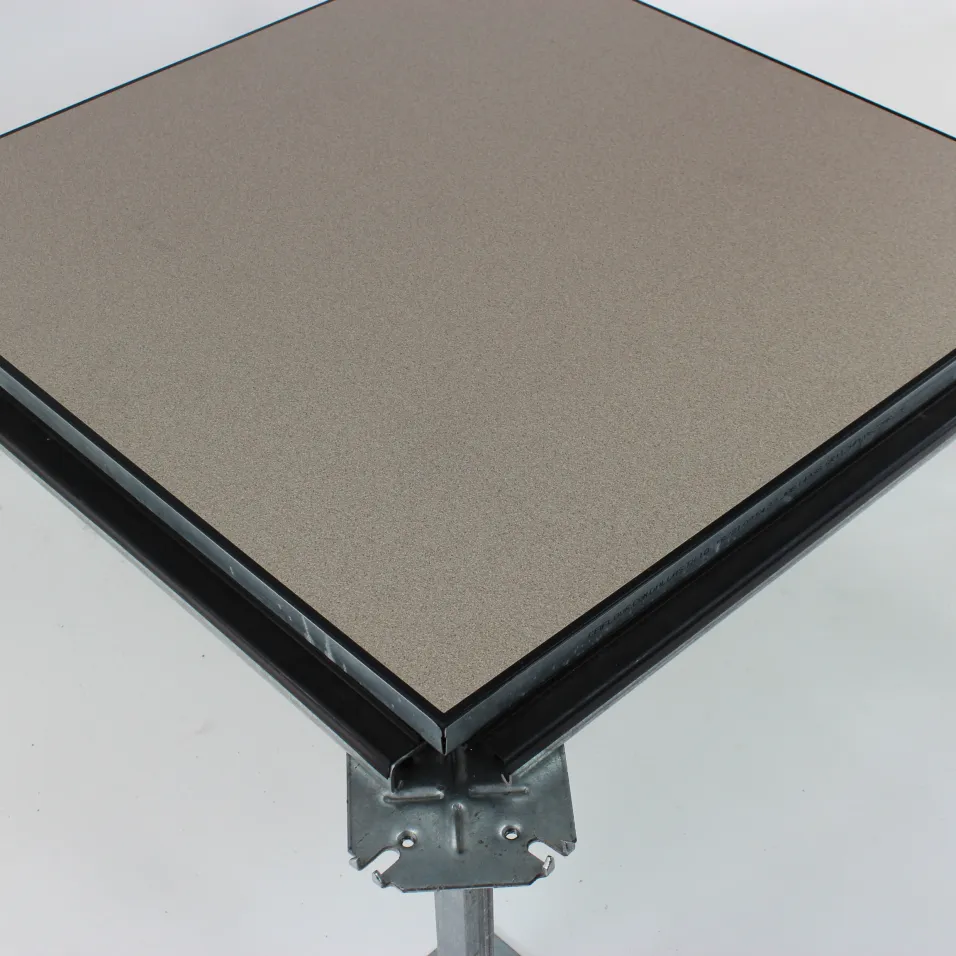 Woodcore Raised Access Floor System - Greige Matrix HPL