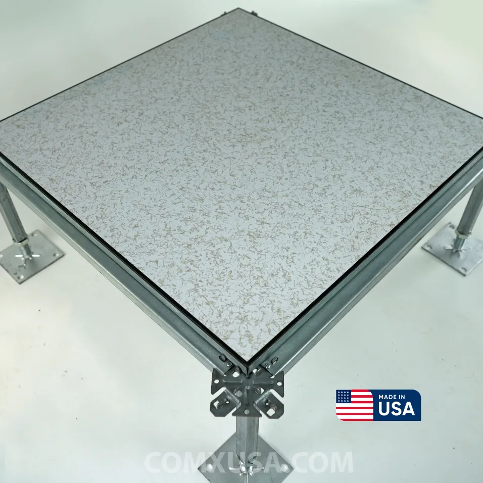New Woodcore Raised Access Floor System - Gray Starlite