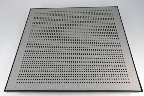 New Woodcore Perforated Airflow Panel Gray Matrix HPL