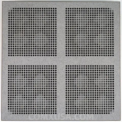 Tate Perf 1000 Air Flow Panel - Gray Dust HPL